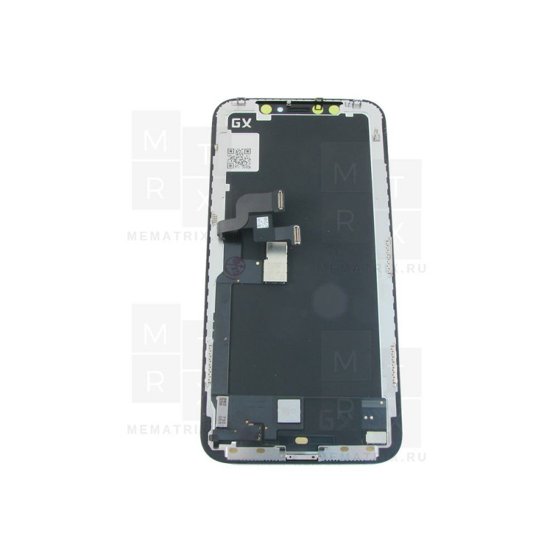 iPhone X тачскрин + экран (модуль) (Hard OLED) копия черный