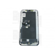 iPhone Xs тачскрин + экран (модуль) Soft OLED черный