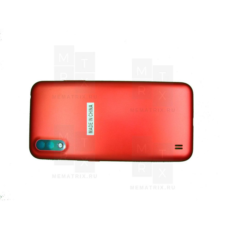 Задняя крышка для Samsung M01 (M015F) Красная