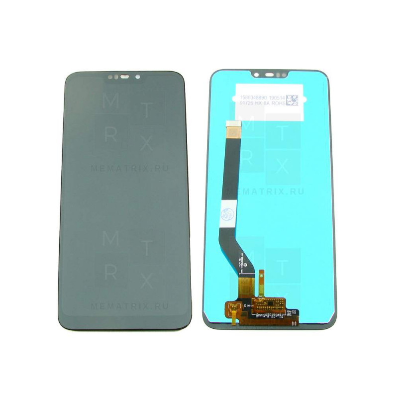 Huawei Honor 8c (BKK-L21) тачскрин + экран (модуль) черный