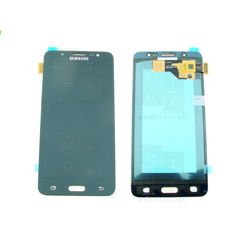 Samsung Galaxy J5 2016 (J510F) тачскрин + экран (модуль) черный COPY OLED