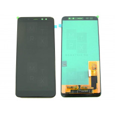 Samsung Galaxy A8 (A530F) тачскрин + экран (модуль) черный TFT