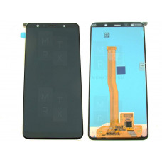 Samsung Galaxy A7 2018 (A750F) тачскрин + экран (модуль) черный OR