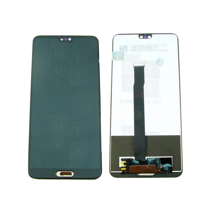 Huawei P20 (EML-L29) тачскрин + экран (модуль) черный