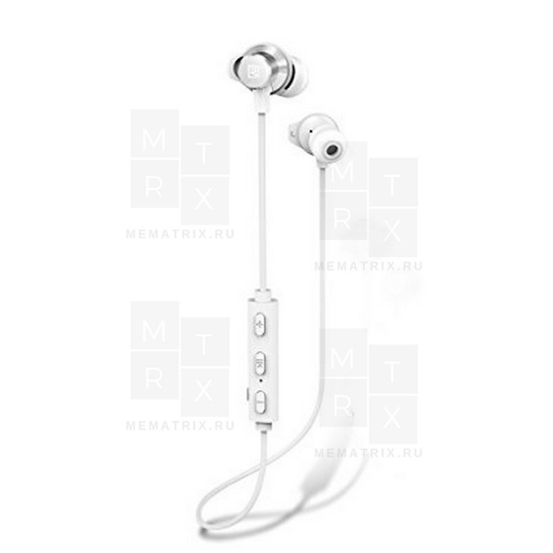 Гарнитура Bluetooth Remax RB-S7 Белая