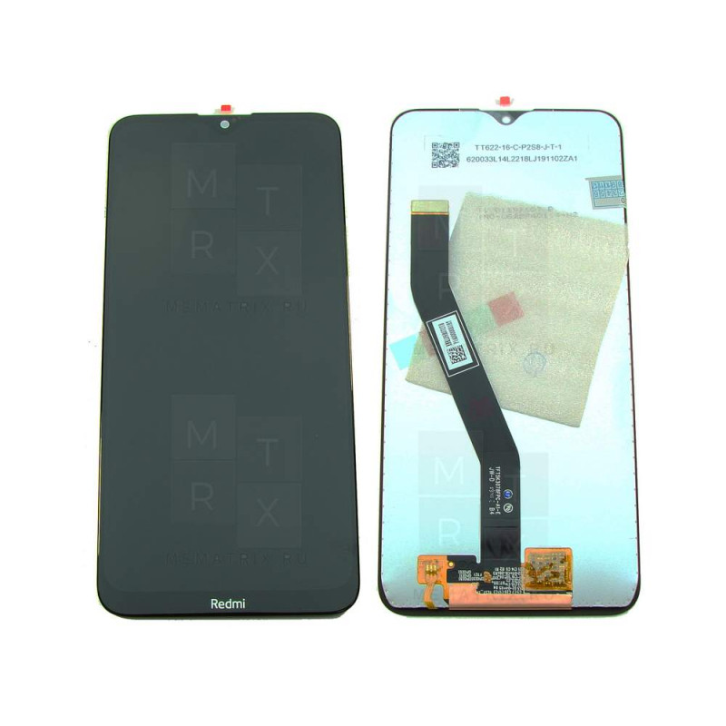 XIAOMI Redmi 8, Redmi 8A (M1908C3IC) тачскрин + экран (модуль) черный OR