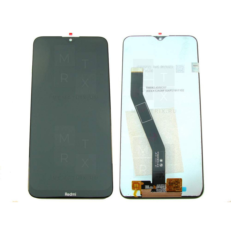 XIAOMI Redmi 8, Redmi 8A (M1908C3IC) тачскрин + экран модуль черный премиум
