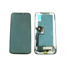 iPhone Xs тачскрин + экран (модуль) черный (Hard OLED) Премиум AA