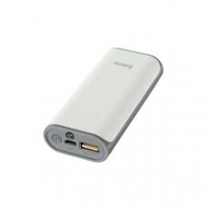 Внешний Аккумулятор (Power Bank) Hoco B21 5200 mAh (5,0V - 2A, с фонариком) Белый