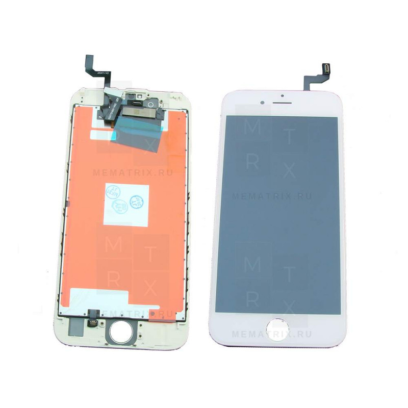 iPhone 6S тачскрин + экран (модуль)  белый COPY