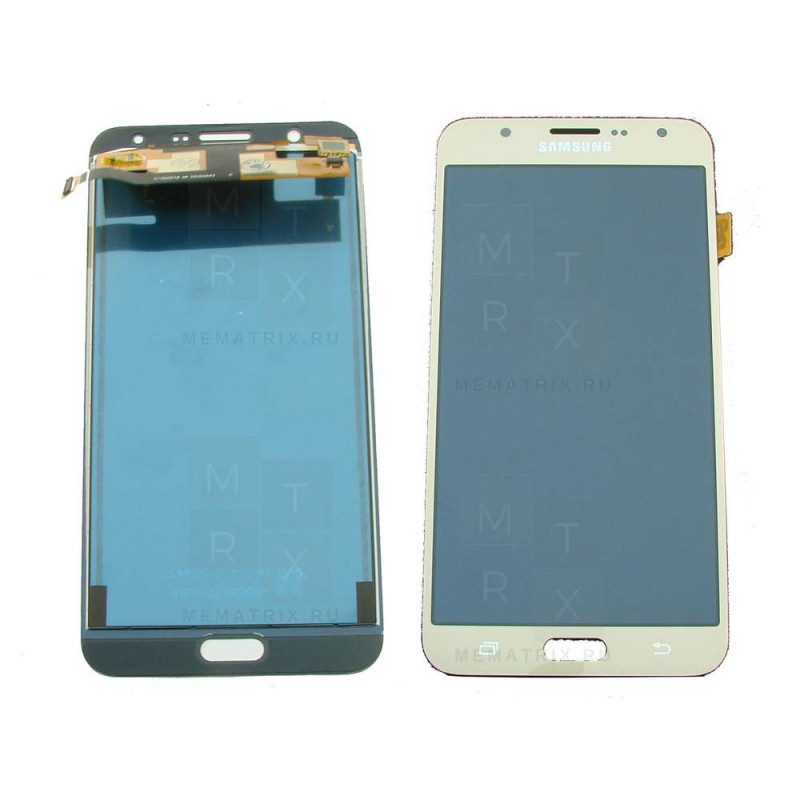 Samsung Galaxy J7 (2015) SM-J700F тачскрин + экран (модуль) золото COPY Н/П T