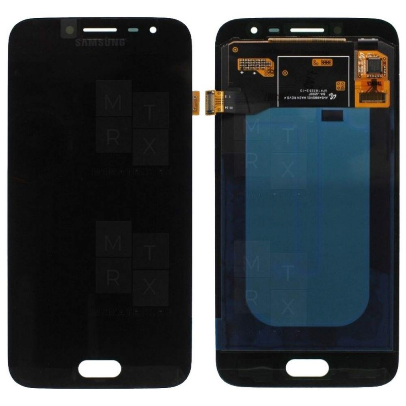 Samsung Galaxy J2 2018 (J250F) тачскрин + экран (модуль) черный COPY TFT (In-Cell)