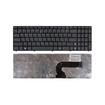 Клавиатура для ноутбука Asus N50 RU (кнопки сплошные)