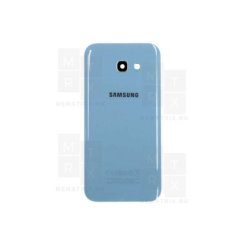 Задняя крышка для Samsung A5 2017 (A520) синяя