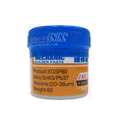 Паяльная паста Mechanic SP80 183°С (60g)