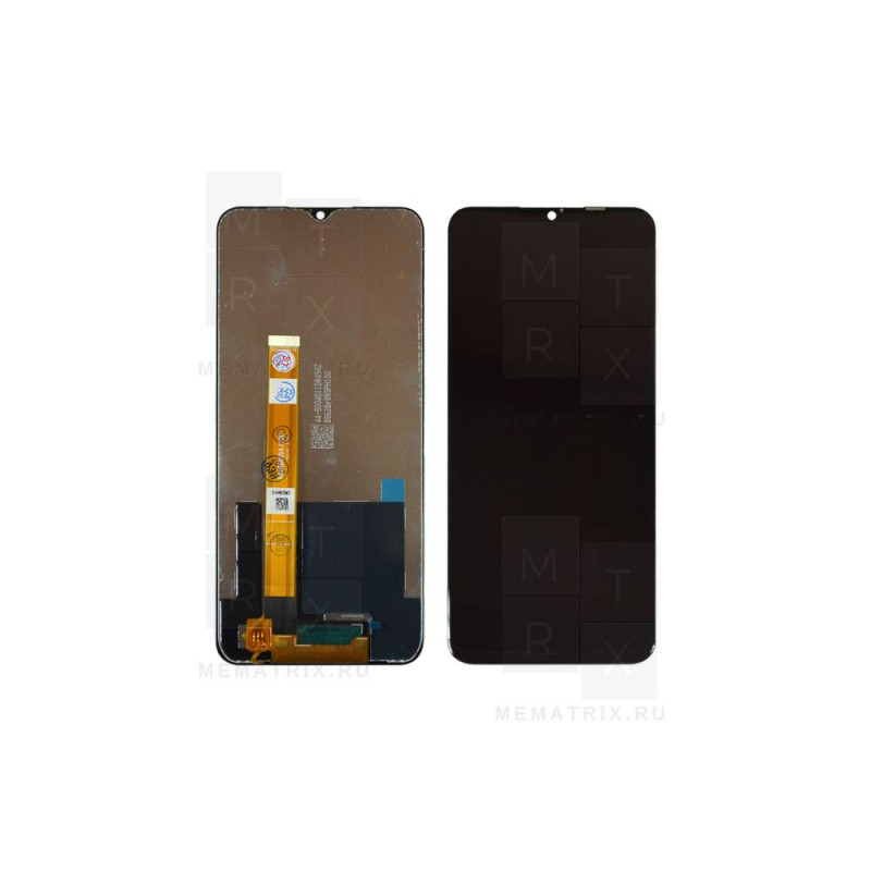 Realme 6 тачскрин + экран модуль модуль черный