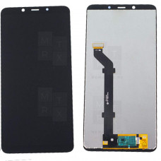 Nokia 3.1 Plus тачскрин + экран (модуль) черный