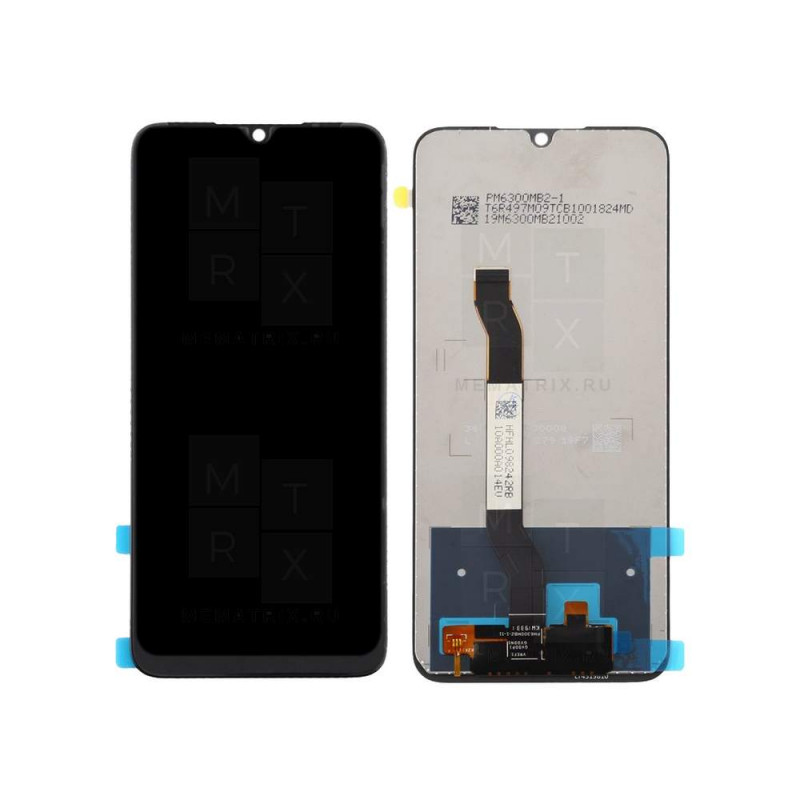 XIAOMI Redmi Note 8T (M1908C3XG) тачскрин + экран (модуль) черный OR
