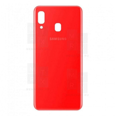Задняя крышка для Samsung A21s (A217F) Красная