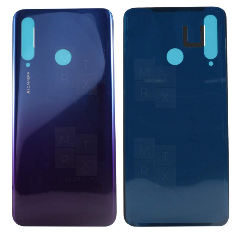 Задняя крышка для Huawei Honor 20 Lite, 20S, P30 Lite (48MP) синяя