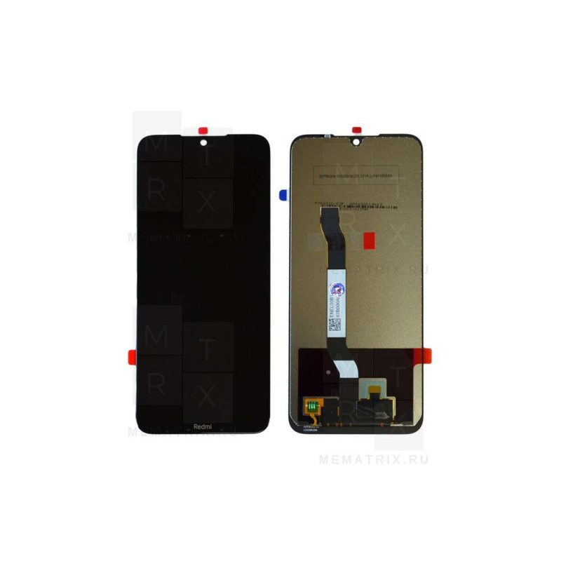 Xiaomi Redmi Note 8T тачскрин + экран модуль черный оригинал