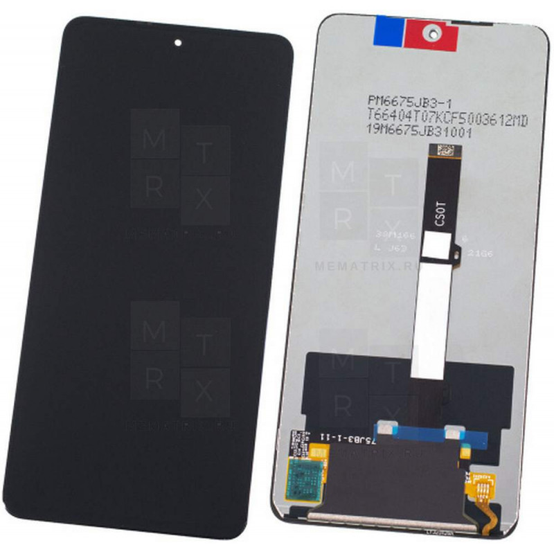 Xiaomi Poco X3 NFC, X3 Pro тачскрин + экран модуль черный