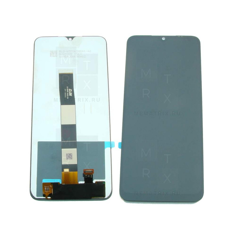 Xiaomi Redmi 9A, 9C, 10A (M2006C3MNG, 220233L2G, M2006C3LG) тачскрин + экран (модуль) черный