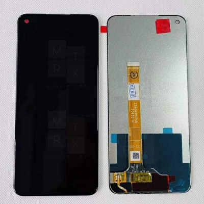 Realme 7 (RMX2155) тачскрин + экран (модуль) черный