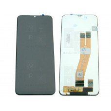 Samsung A02s (A025F) тачскрин + экран (модуль) черный