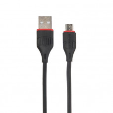 Кабель USB - MicroUSB Borofone BX17 Черный