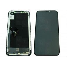 iPhone X тачскрин + экран (модуль) черный (Hard OLED) Стандарт GX