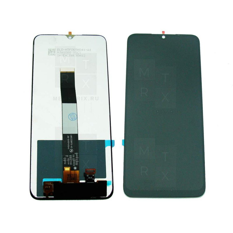 Xiaomi Redmi 9A, 9C, 10A (M2006C3MNG, 220233L2G, M2006C3LG) тачскрин + экран (модуль) черный OR