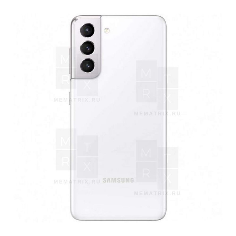 Задняя крышка для Samsung S21 (G991B) Белая