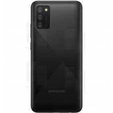 Задняя крышка для Samsung A02s (A025F) Черный