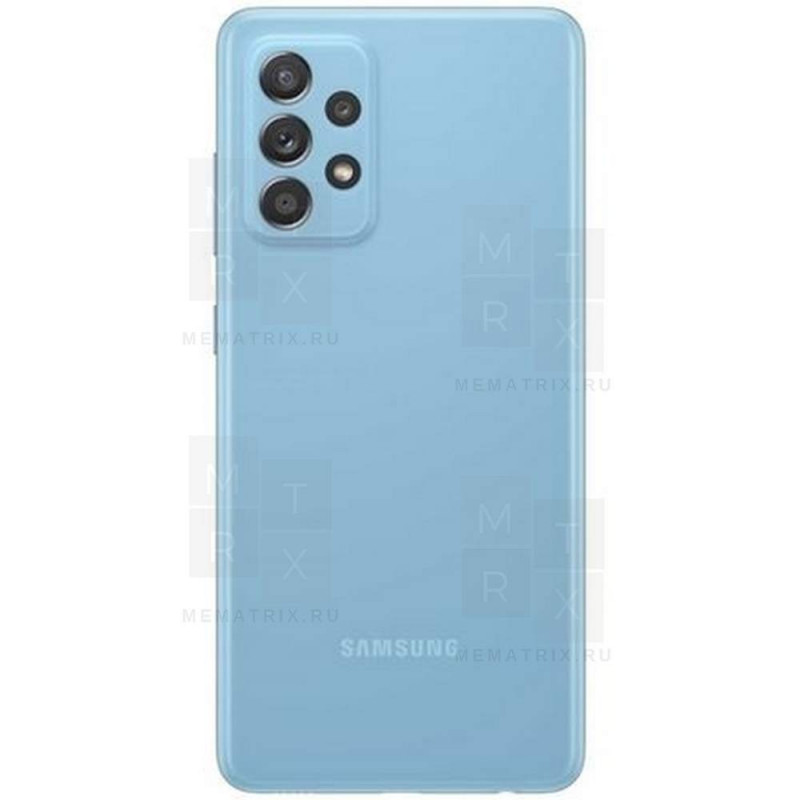 Задняя крышка для Samsung A52 (A525F) Синий