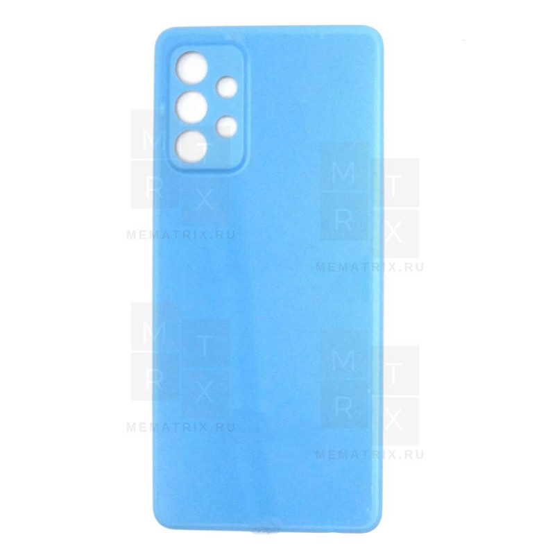 Задняя крышка для Samsung A72 (A725F) Синий