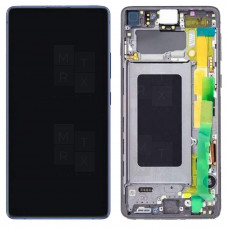 Samsung S10 Lite (G770F) тачскрин + экран (модуль) белый OR