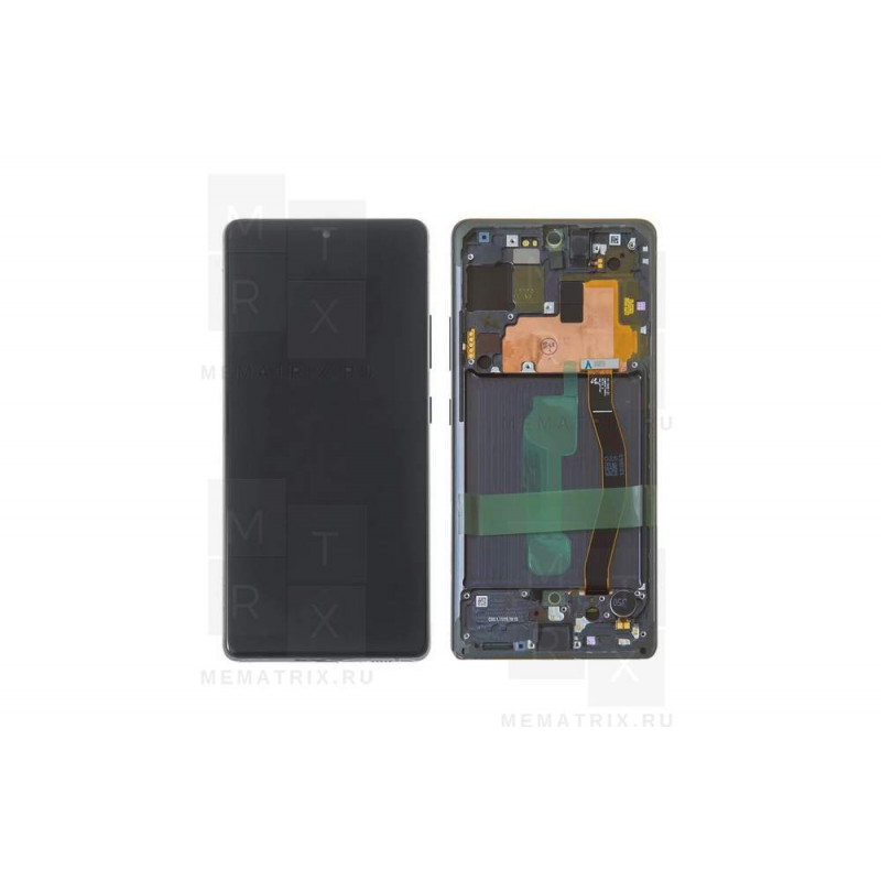 Samsung Galaxy S10 Lite (G770F) тачскрин + экран (модуль) черный OR