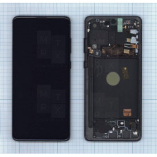Samsung Note 10 Lite (N770F) тачскрин + экран (модуль) черный OR