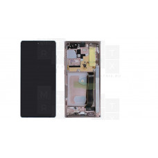 Samsung Note 20 Ultra (N985F) тачскрин + экран (модуль) черный OR