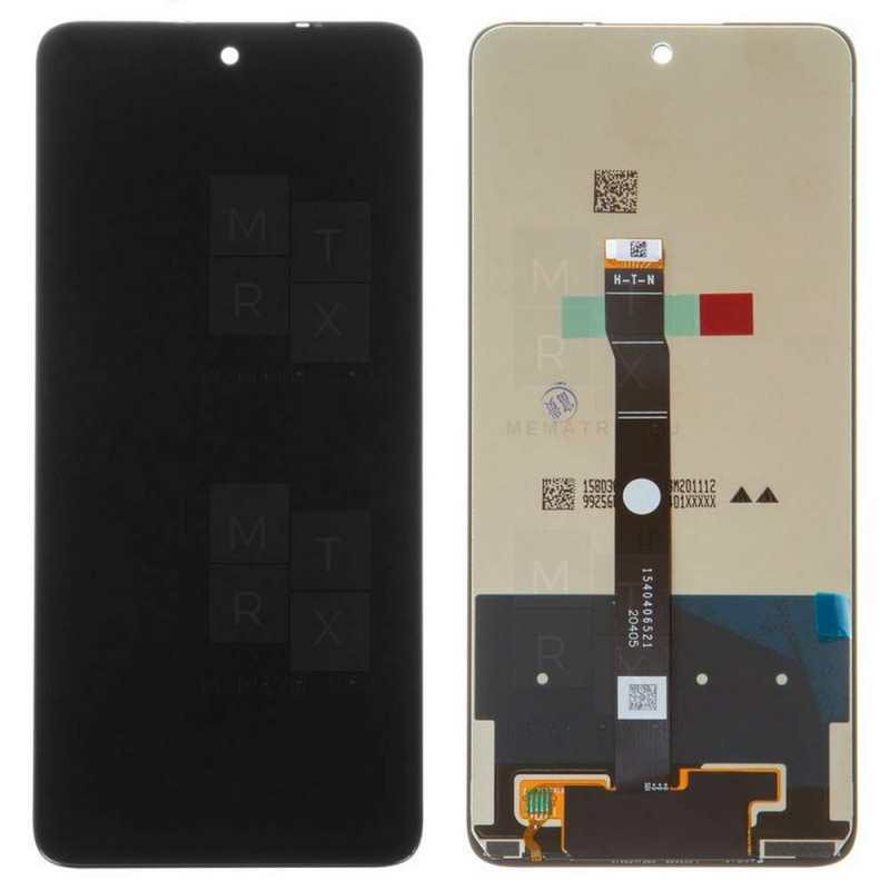 Huawei Honor 10X Lite, P Smart 2021 тачскрин + экран (модуль) черный OR
