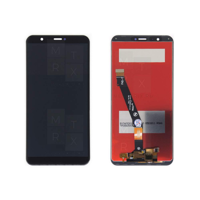 Huawei P Smart 2018 (FIG-LX1) тачскрин + экран (модуль) черный OR