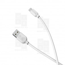 Кабель USB - MicroUSB Borofone BX14 Белый