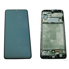Samsung A32 (A325F) тачскрин + экран (модуль) черный OR с рамкой