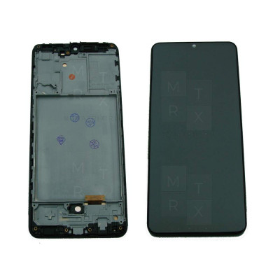 Samsung Galaxy A31 (A315F) тачскрин + экран (модуль) черный копия Amoled
