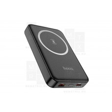 Внешний Аккумулятор (Power Bank) Hoco J79 10000 mAh (3A, QC3.0, PD, беспроводная зарядка) Черный