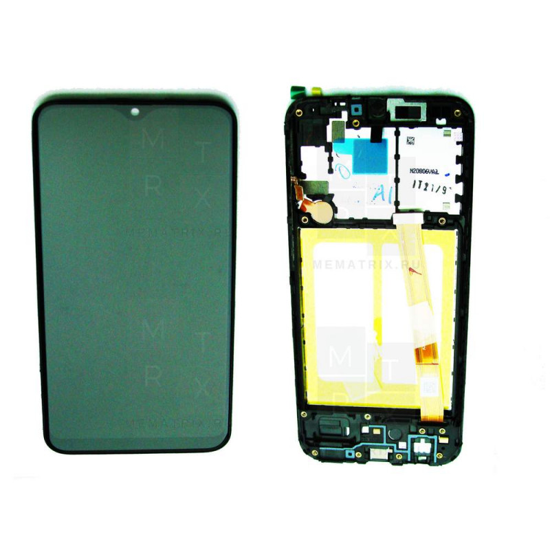 Samsung Galaxy A20e (A202F) тачскрин + экран (модуль) черный OR