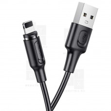 Кабель USB - Lightning (для iPhone) Borofone BX41 (магнитный) Черный