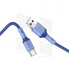 Кабель USB - MicroUSB Hoco X65 Синий