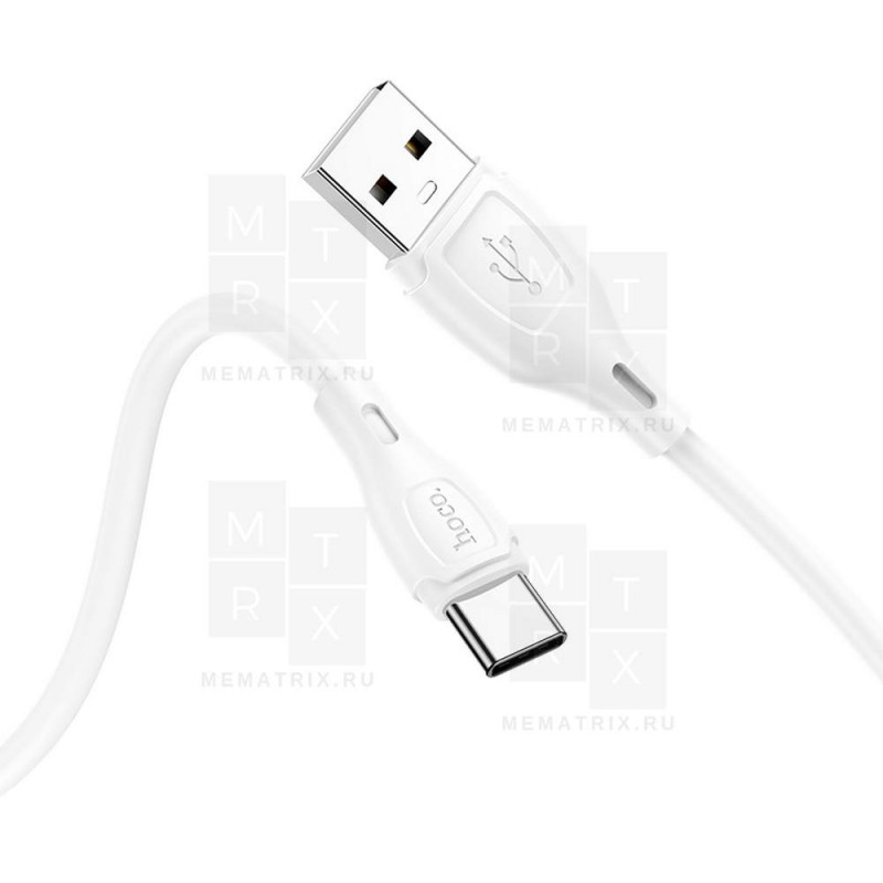 Кабель USB - Type-C Hoco X65 Белый